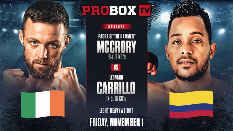 CONTENDER SERIES | McCrory vs Carrillo