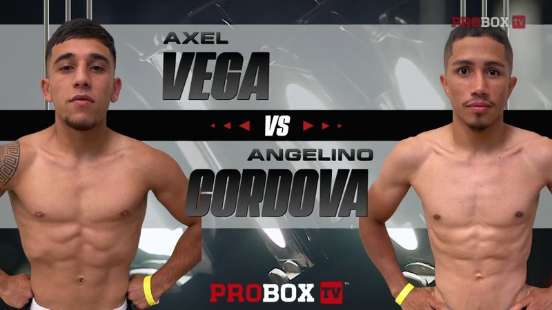 Axel "El Mini" Vega vs Angelino Cordova (Español)