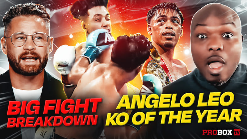 Big Fight Breakdown: ANGELO LEO KO OF THE YEAR