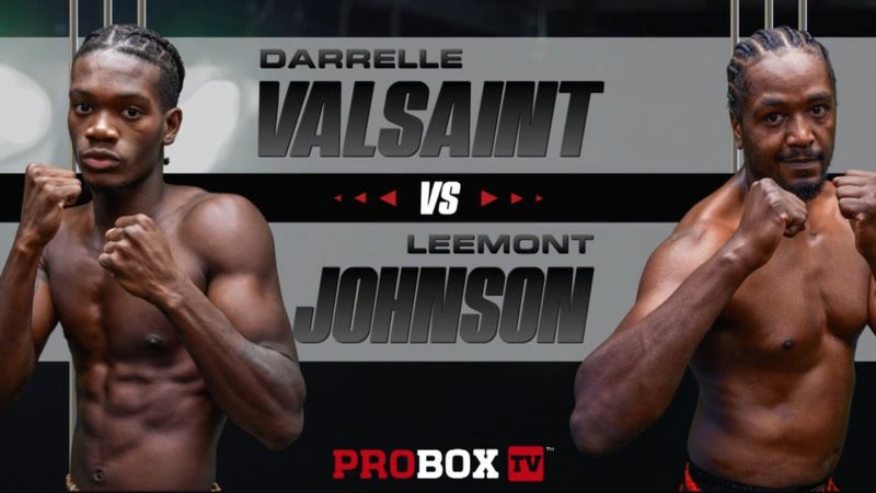 Darrelle Valsaint vs Leemont Johnson