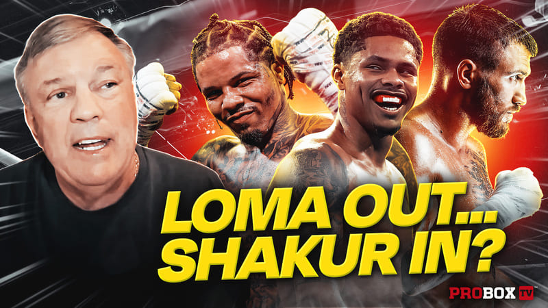 DEEP WATERS: LOMA OUT... SHAKUR IN?