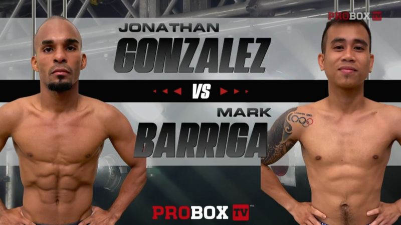 Jonathan "Bomba" Gonzalez vs Mark "Baby Boy" Barriga (Español)