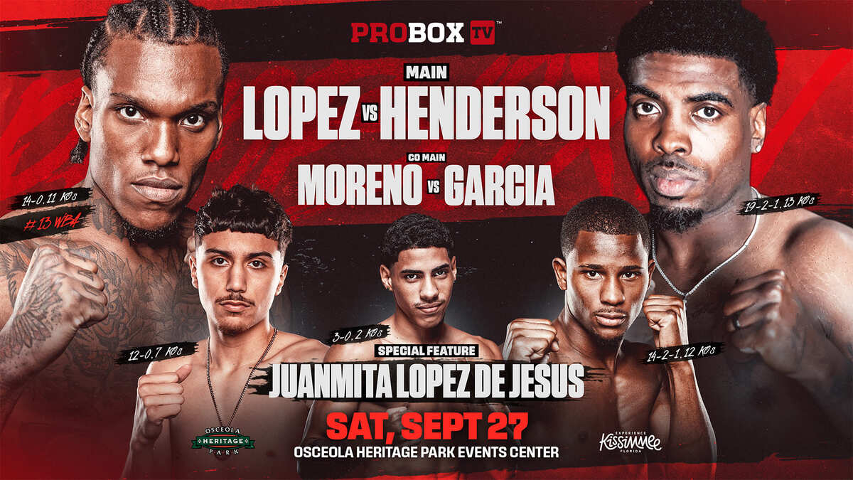 Contender Series | Lopez vs Henderson