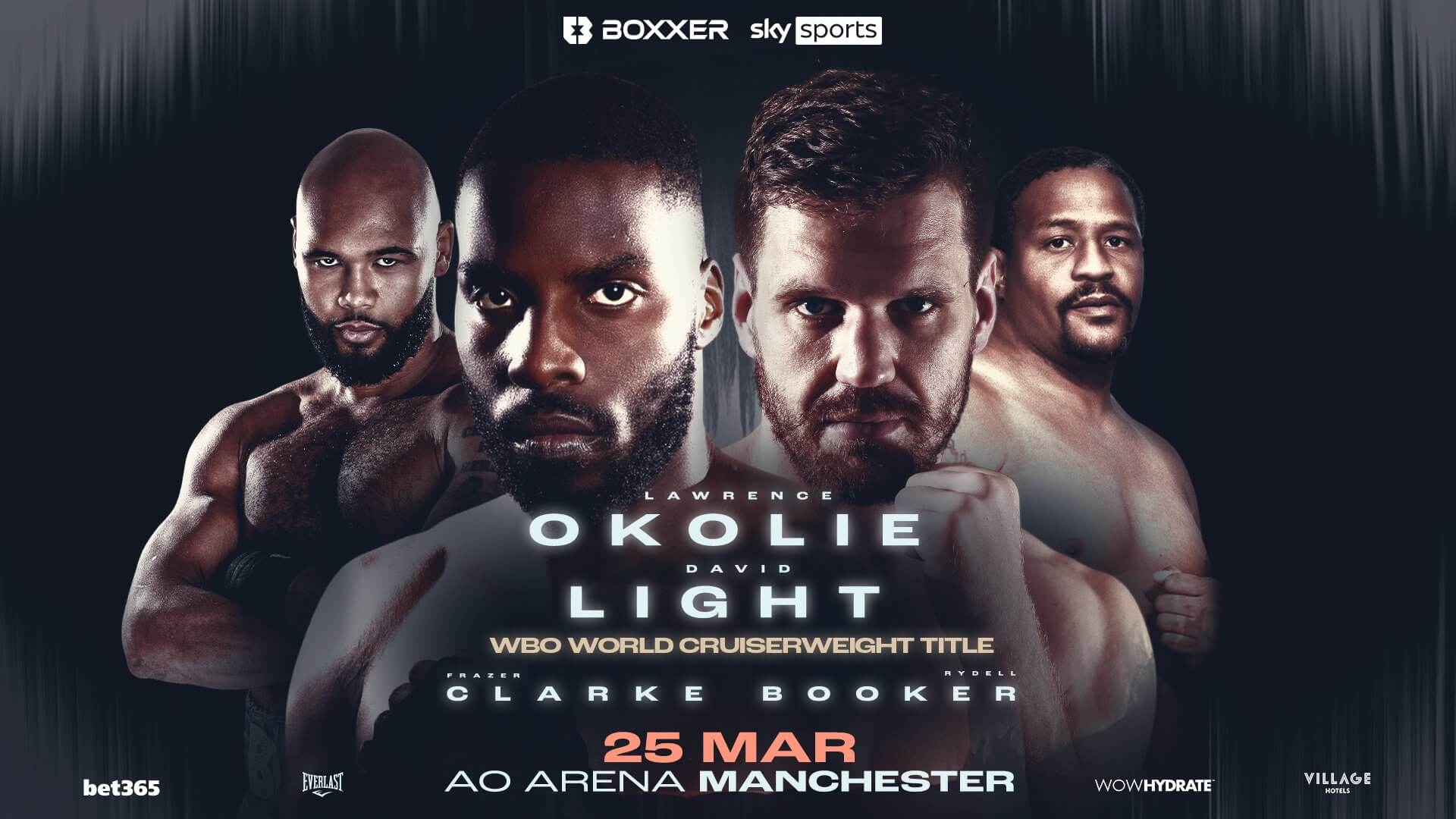 Lawrence Okolie vs. David Light, Saturday March 25 at AO Arena, Manchester, United Kingdom