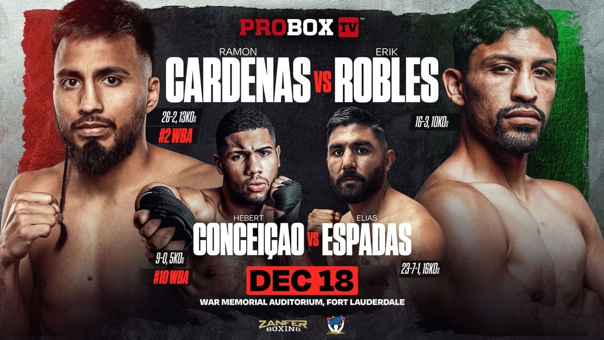Serie de Contendientes | CARDENAS VS ROBLES
