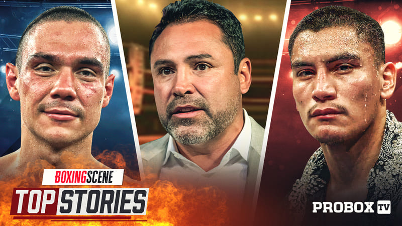 De La Hoya, "Tszyu is next for Vergil Ortiz"